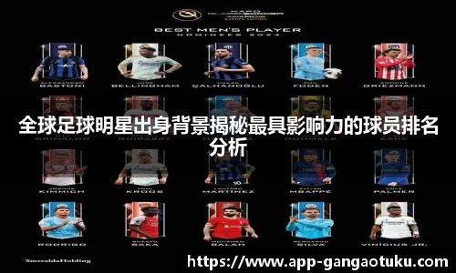 全球足球明星出身背景揭秘最具影响力的球员排名分析